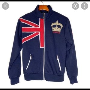 Lightweight and warm London zip jacket.